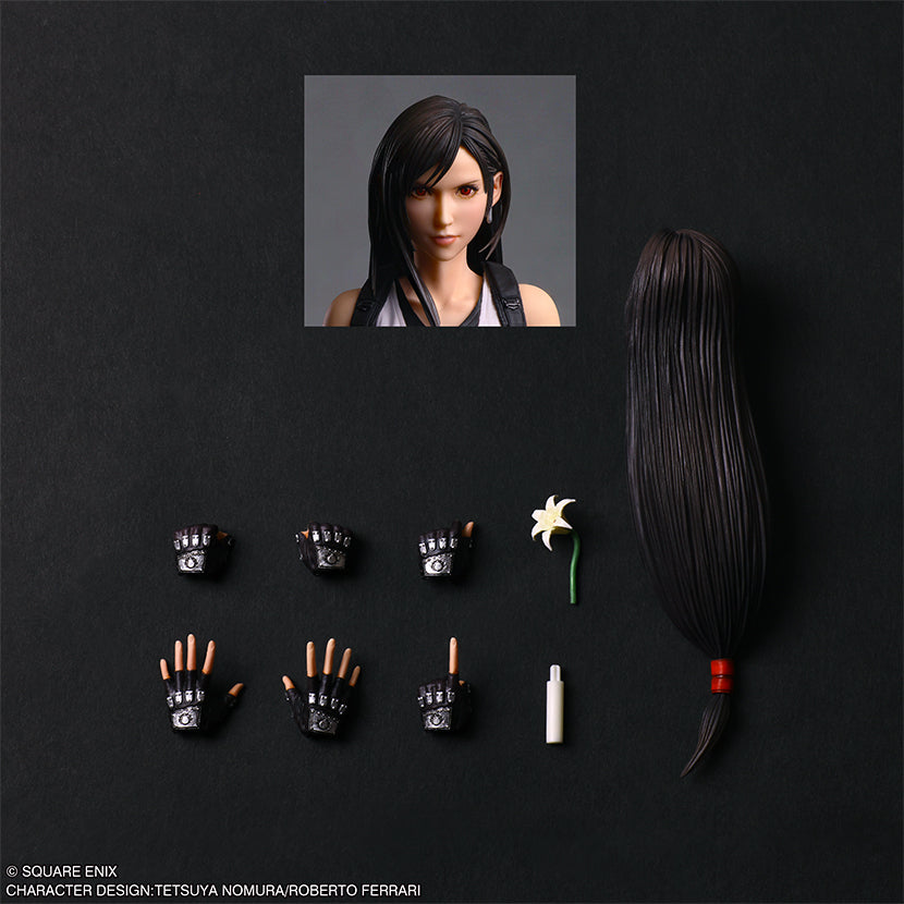 FINAL FANTASY VII REBIRTH PLAY ARTS SHIN ACTION FIGURE TIFA ROCKHART