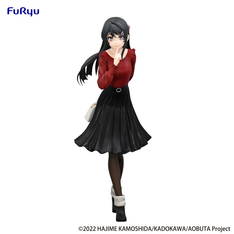 Rascal Does Not Dream Series Trio-Try-iT Figure Mai Sakurajima Winter Outfit ver