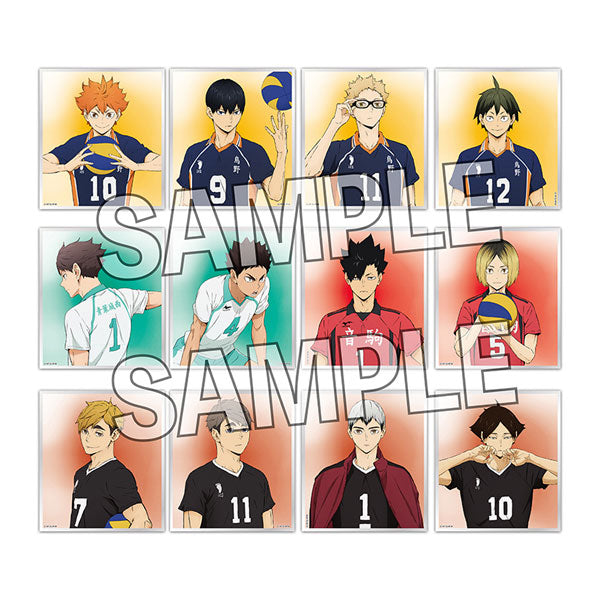 Haikyu !! Trading Sparkling Shikishi BOX 2