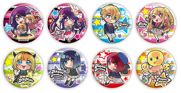 Pita! Deformo OSHI NO KO Trading Can Badge