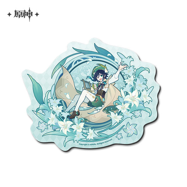 GENSHIN IMPACT WINDBLUME&#39;S BREATH MOUSE PAD SERIES