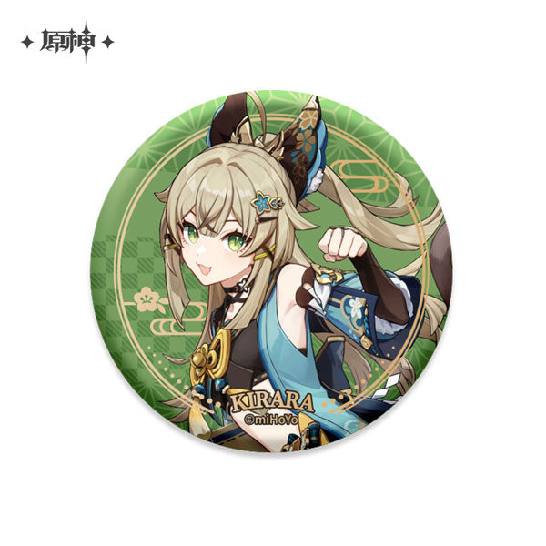 GENSHIN IMPACT CHARACTER BADGE - INAZUMA