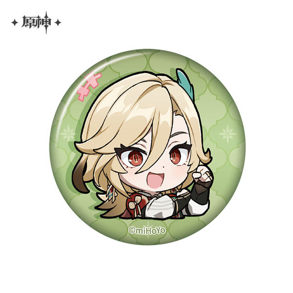 GENSHIN IMPACT CHIBI EMOJI BADGE