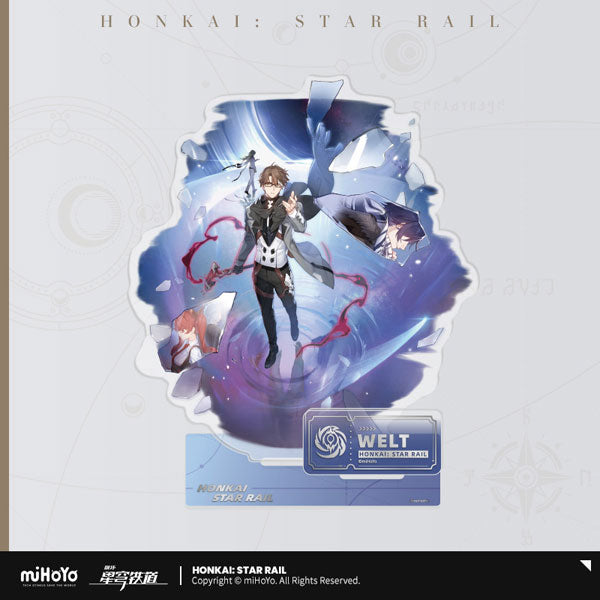 HONKAI STAR RAIL CHARACTER ILLUSTRATION ACRYLIC STAND SERIES THE NIHILITY PATH