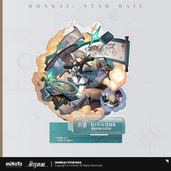 HONKAI STAR RAIL CHARACTER ILLUSTRATION ACRYLIC STAND SERIES THE ERUDITION PATH
