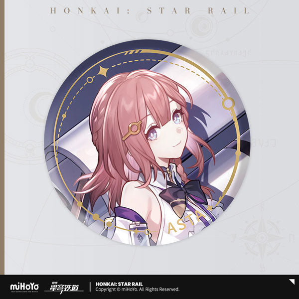 HONKAI STAR RAIL CHARACTER ILLUSTRATION BADGE SERIES THE HARMONY PATH