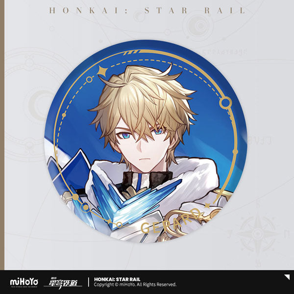 HONKAI STAR RAIL CHARACTER ILLUSTRATION BADGE SERIES THE PRESERVATION PATH