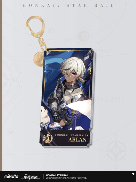 HONKAI STAR RAIL CHARACTER ILLUSTRATION ACRYLIC KEYCHAIN DESTRUCTION PATH