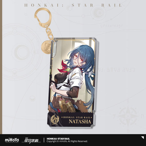 HONKAI STAR RAIL CHARACTER ILLUSTRATION ACRYLIC KEYCHAIN THE ABUNDANCE PATH