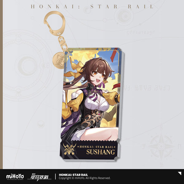 HONKAI STAR RAIL CHARACTER ILLUSTRATION ACRYLIC KEYCHAIN THE HUNT PATH
