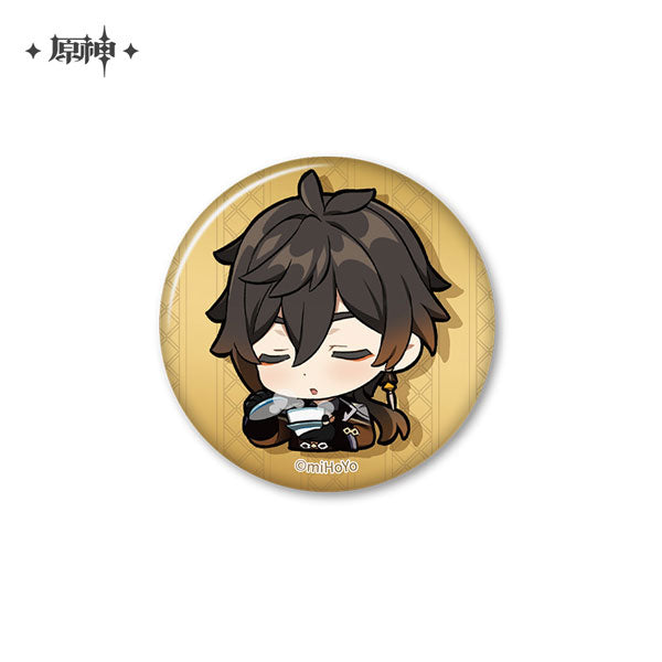 GENSHIN IMPACT CHIBI EMOJI BADGE 2