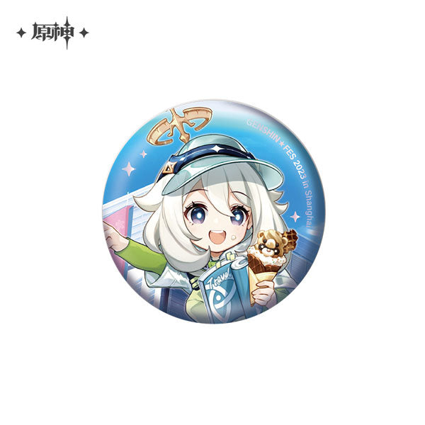 GENSHIN IMPACT FES 2023 CHARACTER BADGE