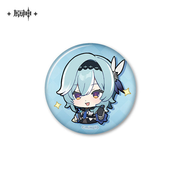 GENSHIN IMPACT CHIBI EMOJI BADGE 2