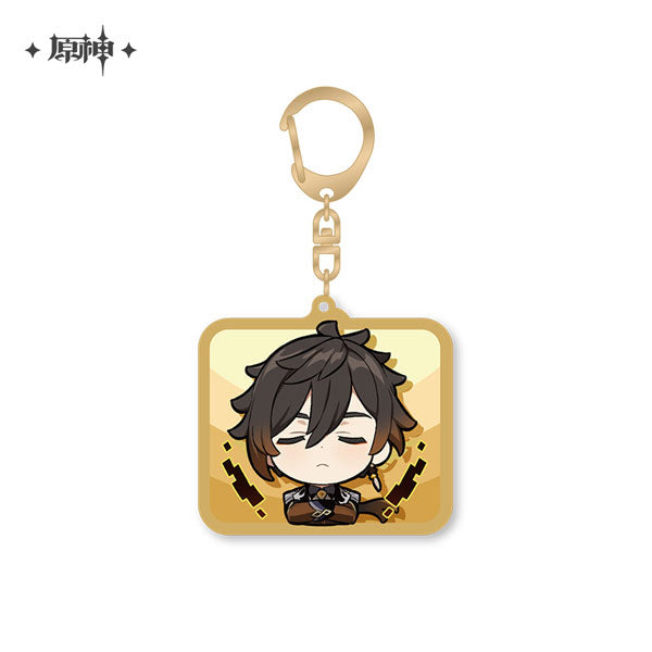 GENSHIN IMPACT CHIBI EMOJI KEYCHAIN 2