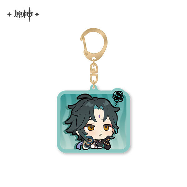 GENSHIN IMPACT CHIBI EMOJI KEYCHAIN 2