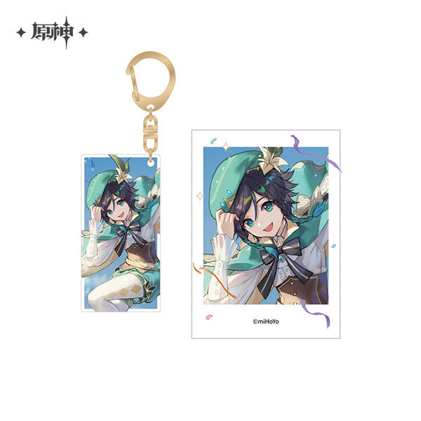 GENSHIN IMPACT GENSHIN FES 2023 CHARACTER ACRYLIC STRAP &amp; INSTANT PHOTO STYLE