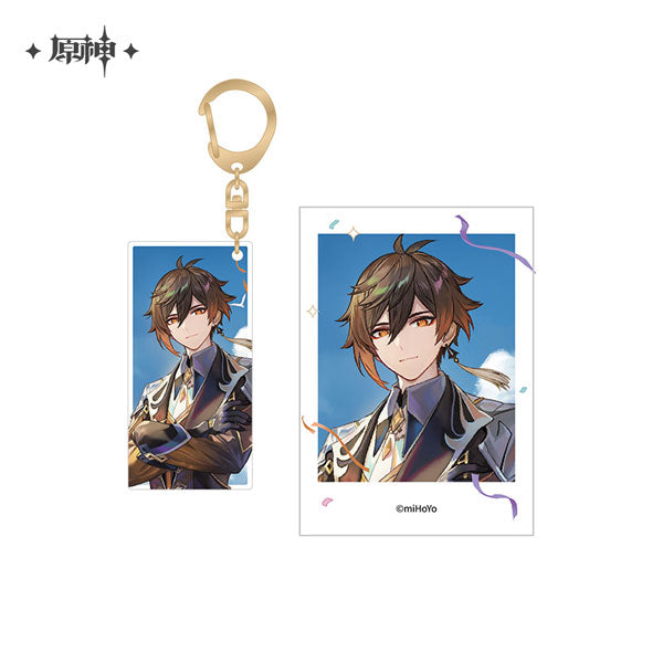 GENSHIN IMPACT GENSHIN FES 2023 CHARACTER ACRYLIC STRAP &amp; INSTANT PHOTO STYLE