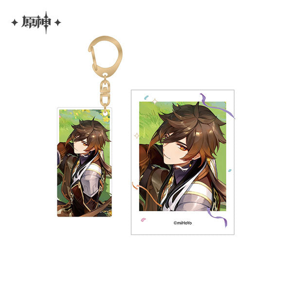 GENSHIN IMPACT GENSHIN FES 2023 CHARACTER ACRYLIC STRAP &amp; INSTANT PHOTO STYLE 2ND ANNIVERSARY