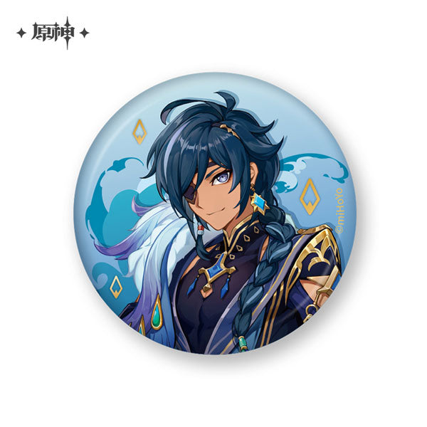 GENSHIN IMPACT TEYVAT SERIES CHARACTER TIN BADGE