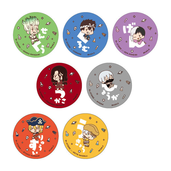 Dr. STONE Name Pitanko Can Badge Collection