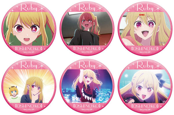 OSHI NO KO OSHI CHARACTER BADGE COLLECTION RUBY
