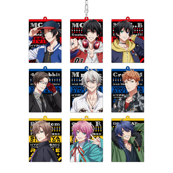 Hypnosismic Division Rap Battle Rhyme Anima + Metal Charm Strap Vol 1