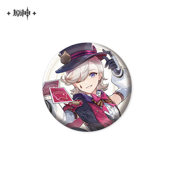 GENSHIN IMPACT ART EXHIBITION CHARACTER BADGES