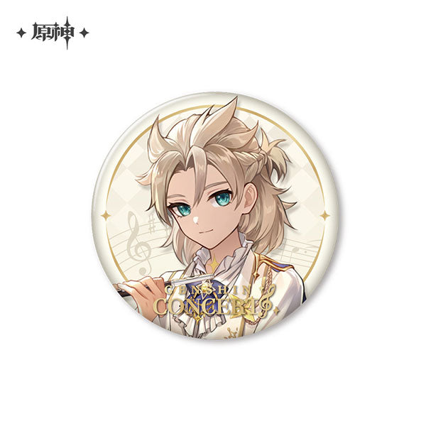 GENSHIN IMPACT 2023 CONCERT CHARACTER BADGE