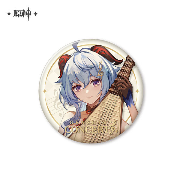 GENSHIN IMPACT 2023 CONCERT CHARACTER BADGE