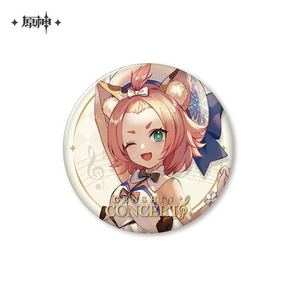 GENSHIN IMPACT 2023 CONCERT CHARACTER BADGE