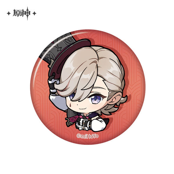 GENSHIN IMPACT CHIBI EMOJI BADGE 2