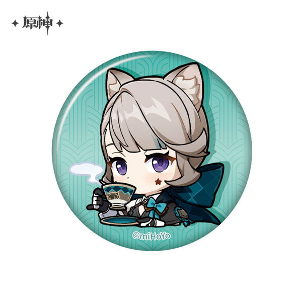 GENSHIN IMPACT CHIBI EMOJI BADGE 2