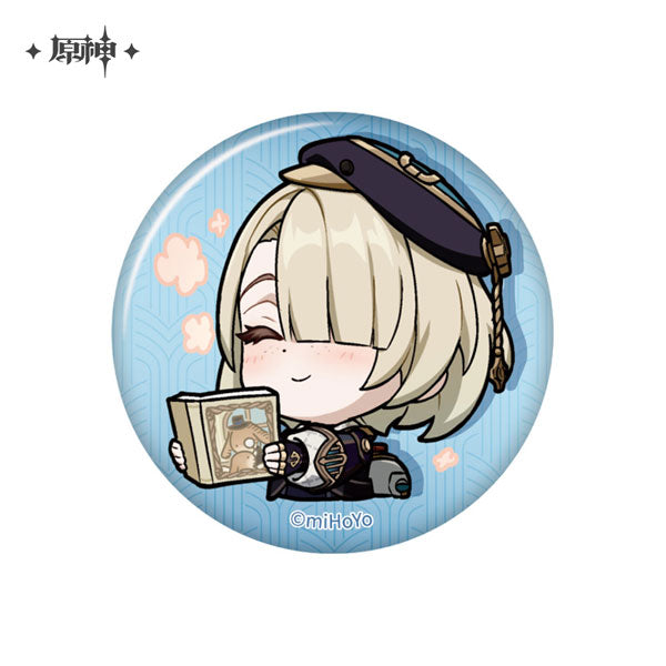 GENSHIN IMPACT CHIBI EMOJI BADGE 2