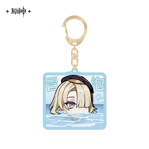 GENSHIN IMPACT CHIBI EMOJI KEYCHAIN 2