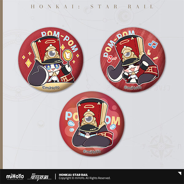 HONKAI STAR RAIL POM-POM PAVILLION SERIES TIN BADGE SET POM-POM