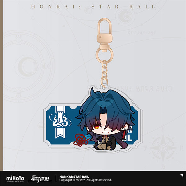HONKAI STAR RAIL POM-POM PAVILLION SERIES ACRYLIC STRAP