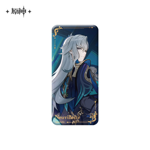 GENSHIN IMPACT CHARACTER SQUARE BADGE FONTAINE