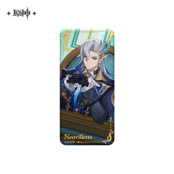 GENSHIN IMPACT CHARACTER SQUARE BADGE FONTAINE