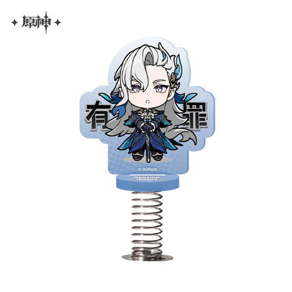 GENSHIN IMPACT CHIBI STAMP ACRYLIC STAND FONTAINE