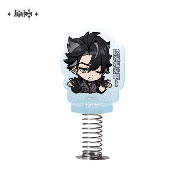 GENSHIN IMPACT CHIBI STAMP ACRYLIC STAND FONTAINE