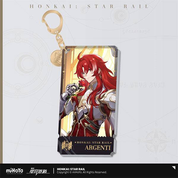 HONKAI : STAR RAIL STANDING DESIGN SERIES ACRYLIC KEYCHAIN