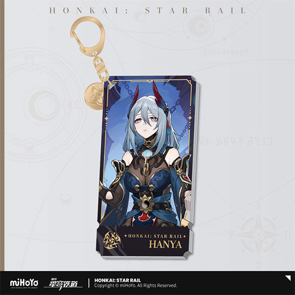 HONKAI : STAR RAIL STANDING DESIGN SERIES ACRYLIC KEYCHAIN