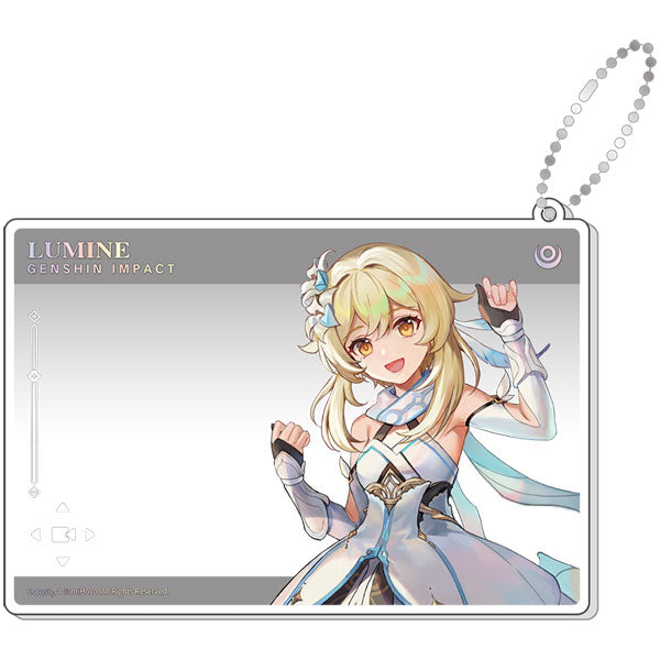 GENSHIN IMPACT 1ST ANNIVERSARY SERIES ACRYLIC PHOTO CARD