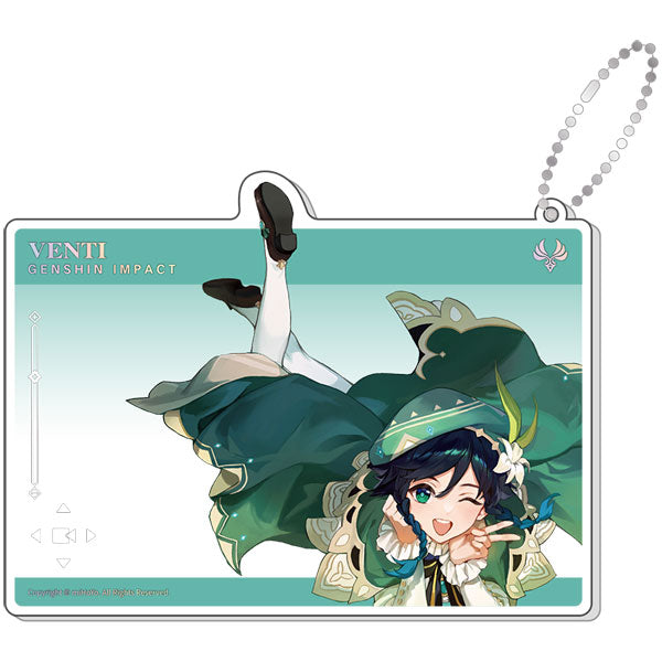 GENSHIN IMPACT 2ND ANNIVERSARY SERIES ACRYLIC PHOTO CARD