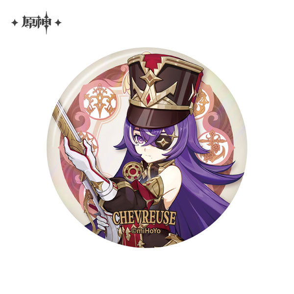 GENSHIN IMPACT CHARACTER BADGE FONTAINE