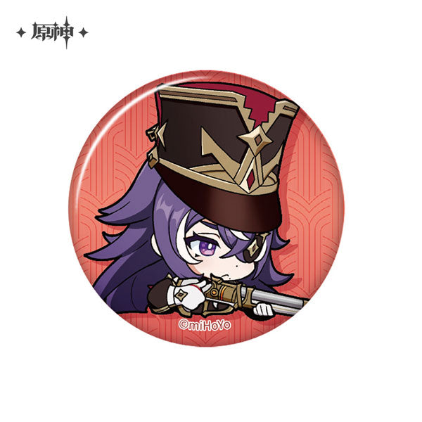 GENSHIN IMPACT CHIBI EMOJI BADGE 2