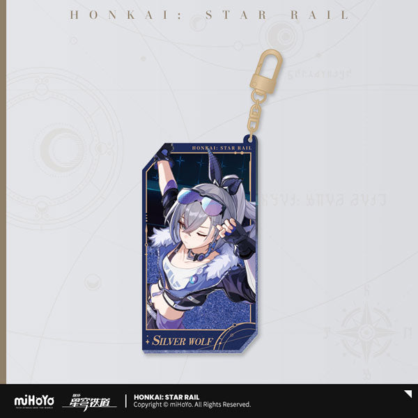 HONKAI: STAR RAIL ALL-STARS INVITE SERIES GLITTER ACRYLIC KEYCHAIN 2