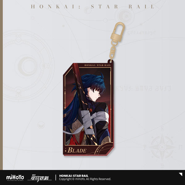 HONKAI: STAR RAIL ALL-STARS INVITE SERIES GLITTER ACRYLIC KEYCHAIN