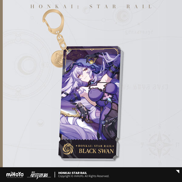 HONKAI : STAR RAIL STANDING DESIGN SERIES ACRYLIC KEYCHAIN