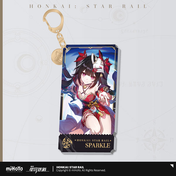 HONKAI : STAR RAIL STANDING DESIGN SERIES ACRYLIC KEYCHAIN